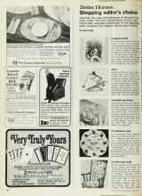 Better Homes & Gardens March 1974 Magazine Article: Shopping editor's choice