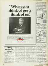 Better Homes & Gardens April 1974 Magazine Article: Adding an outdoor outlet