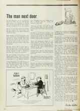 Better Homes & Gardens April 1974 Magazine Article: The man next door