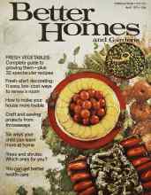 Better Homes & Gardens April 1974 Magazine Cover