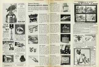 Better Homes & Gardens April 1974 Magazine Article: Better Homes Shopping editor's choice
