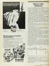 Better Homes & Gardens May 1974 Magazine Article: Step-by-step designing