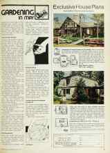 Better Homes & Gardens May 1974 Magazine Article: GARDENING IN MAY