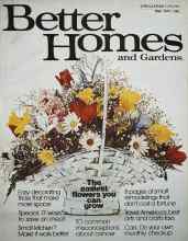 Better Homes & Gardens May 1974 Magazine Cover