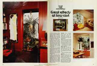 Better Homes & Gardens May 1974 Magazine Article: Small scale remodelings: Great effects at low cost