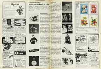 Better Homes & Gardens May 1974 Magazine Article: Shopping editor's choice