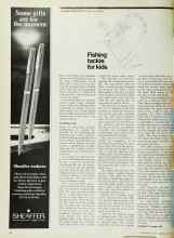Better Homes & Gardens June 1974 Magazine Article: Fishing tackle for kids
