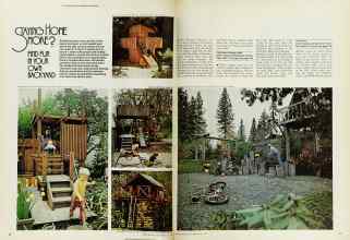 Better Homes & Gardens June 1974 Magazine Article: STAYING HOME MORE? FIND FUN IN YOUR OWN BACKYAAD