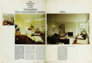 Better Homes & Gardens June 1974 Magazine Article: The stripped down look: undoing the overdone room