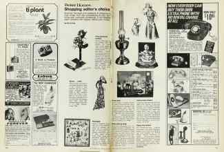 Better Homes & Gardens June 1974 Magazine Article: Shopping editor's choice