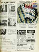 Better Homes & Gardens July 1974 Magazine Article: How to order material from the magazine