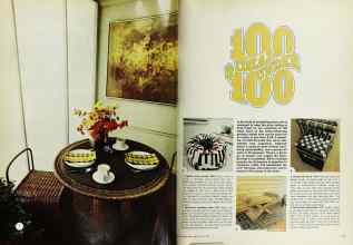 Better Homes & Gardens July 1974 Magazine Article: 100 IDEAS UNDER $100