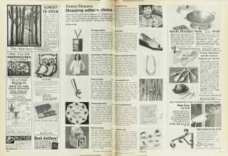 Better Homes & Gardens July 1974 Magazine Article: Better Homes Shopping editor's choice