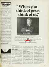 Better Homes & Gardens August 1974 Magazine Article: GARDENING IN AUGUST