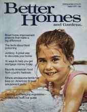 Better Homes & Gardens August 1974 Magazine Cover