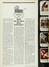 Better Homes & Gardens September 1974 Magazine Article: What are the facts about birthmarks?