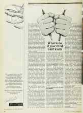 Better Homes & Gardens September 1974 Magazine Article: What to do if your child can't learn