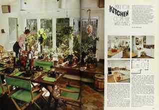 Better Homes & Gardens September 1974 Magazine Article: MAKE YOUR KITCHEN COME ALIVE...WITH PLANTS