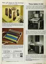 Better Homes & Gardens October 1974 Magazine Article: Three tables in one
