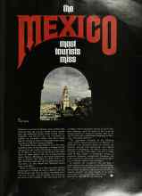 Better Homes & Gardens October 1974 Magazine Article: The MEXICO most tourists miss