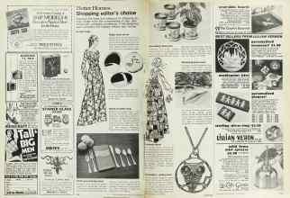 Better Homes & Gardens October 1974 Magazine Article: Shopping editor's choice