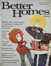 Better Homes & Gardens November 1974 Magazine Cover