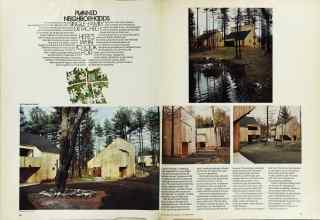 Better Homes & Gardens November 1974 Magazine Article: PLANNED NEIGHBORHOODS SINGLE-FAMILY DETACHED HERE'S WHAT TO LOOK