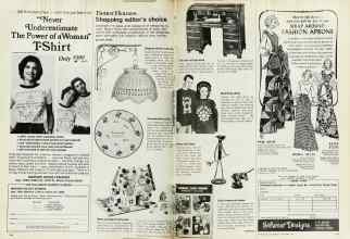 Better Homes & Gardens November 1974 Magazine Article: Shopping editor's choice