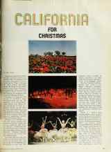 Better Homes & Gardens December 1974 Magazine Article: CALIFORNIA FOR CHRISTMAS