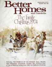 Better Homes & Gardens December 1974 Magazine Cover