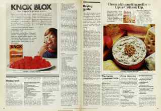 Better Homes & Gardens December 1974 Magazine Article: Page 84
