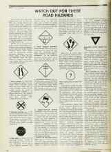 Better Homes & Gardens January 1975 Magazine Article: WATCH OUT FOR THESE ROAD HAZARDS
