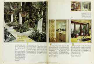 Better Homes & Gardens January 1975 Magazine Article: Kitchen window gardens