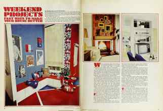 Better Homes & Gardens January 1975 Magazine Article: WEEKEND PROJECTS FAST WAYS TO MAKE YOUR HOSE BETTER