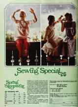 Better Homes & Gardens February 1975 Magazine Article: Sewing Special