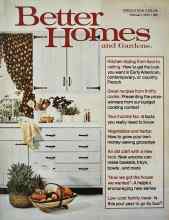 Better Homes & Gardens February 1975 Magazine Cover