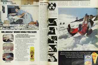 Better Homes & Gardens February 1975 Magazine Article: WRAP WARP