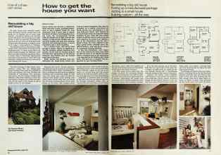 Better Homes & Gardens February 1975 Magazine Article: How to get the house you want