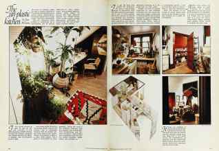 Better Homes & Gardens March 1975 Magazine Article: The un-plastic kitchen