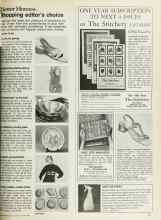 Better Homes & Gardens April 1975 Magazine Article: Shopping editor's choice