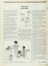 Better Homes & Gardens April 1975 Magazine Article: The man next door