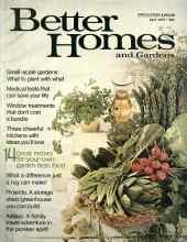 Better Homes & Gardens April 1975 Magazine Cover