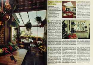 Better Homes & Gardens April 1975 Magazine Article: Sunny-side up kitchens