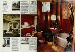 Better Homes & Gardens May 1975 Magazine Article: HOME IMPROVEMENTS THE MOST CHANGE FOR THE LEAST MONEY