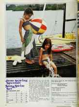 Better Homes & Gardens June 1975 Magazine Article: June Sewing Special: Sun & Swim Set