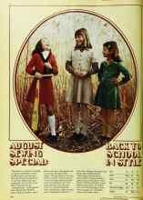 Better Homes & Gardens August 1975 Magazine Article: AUGUST SEWING SPECIAL: BACK TO SCHOOL IN STYLE