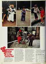 Better Homes & Gardens September 1975 Magazine Article: September Sewing Special: A terrific trio for fall