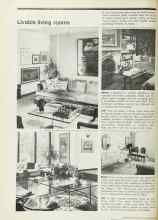 Better Homes & Gardens September 1975 Magazine Article: Livable living rooms