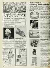 Better Homes & Gardens September 1975 Magazine Article: Shopping editor's choice