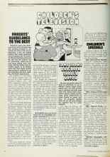 Better Homes & Gardens October 1975 Magazine Article: CHILDREN'S TELEVISION